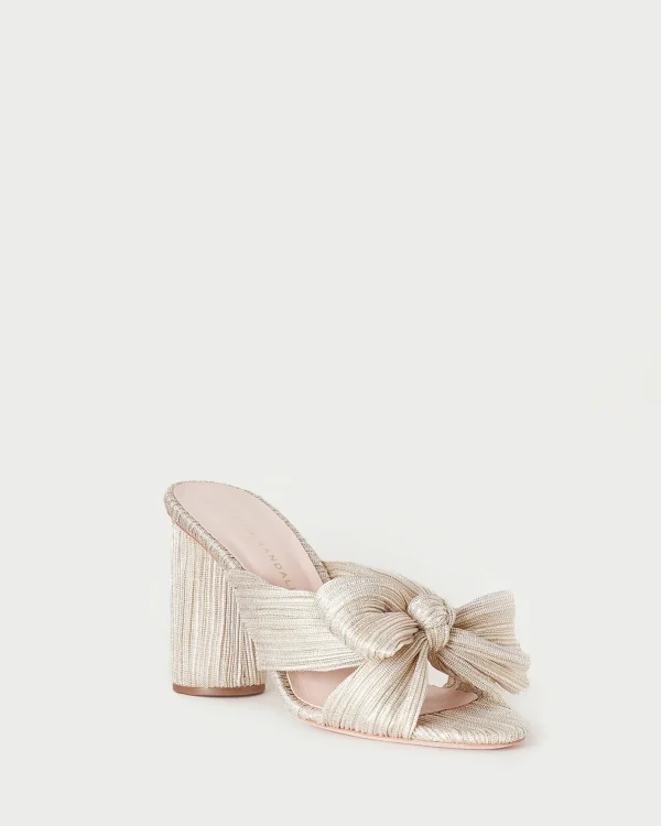 Best Sale Penny Pleated Bow Heel FOR THE BRIDE | Event Essentials
