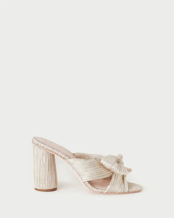 Best Sale Penny Pleated Bow Heel FOR THE BRIDE | Event Essentials