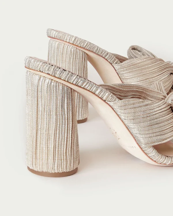 Best Sale Penny Pleated Bow Heel FOR THE BRIDE | Event Essentials