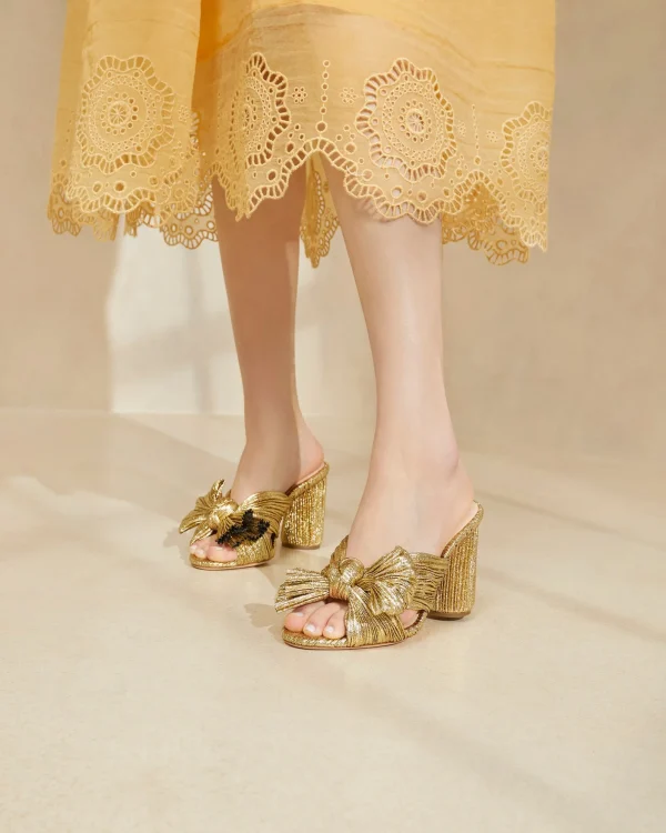 Best Sale Penny Pleated Bow Heel FOR THE BRIDE | Event Essentials
