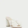 Outlet Penny Pleated Bow Heel SOMETHING BLUE