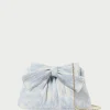 Sale Rayne Blue Floral Bow Clutch SOMETHING BLUE | FOR THE GUESTS
