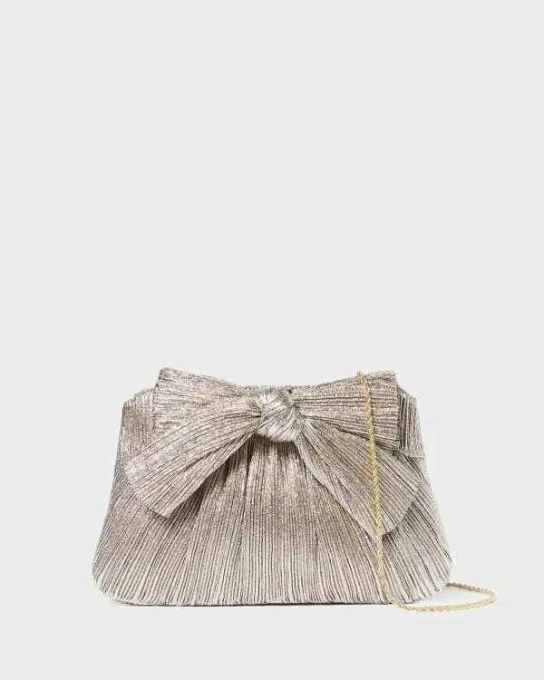 Sale Rayne Blue Floral Bow Clutch SOMETHING BLUE | FOR THE GUESTS