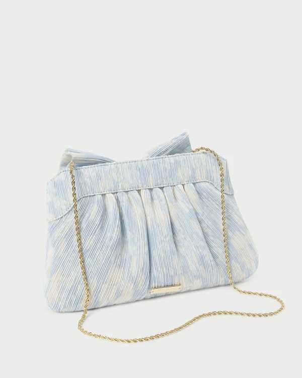 Best Sale Rayne Bow Clutch SOMETHING BLUE | FOR THE BRIDE