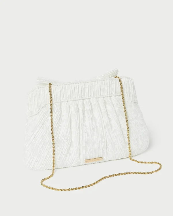 Best Sale Rayne Bow Clutch SOMETHING BLUE | FOR THE BRIDE