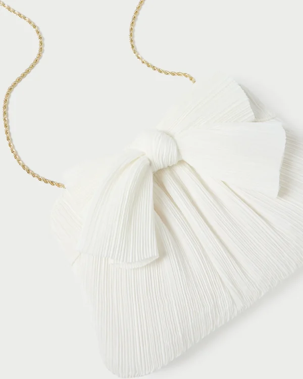 Best Sale Rayne Bow Clutch SOMETHING BLUE | FOR THE BRIDE