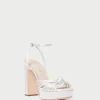 Fashion Rivka Knot Platform Sandal SOMETHING BLUE | FOR THE BRIDE