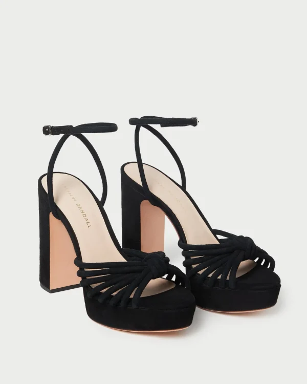 Fashion Rivka Knot Platform Sandal SOMETHING BLUE | FOR THE BRIDE
