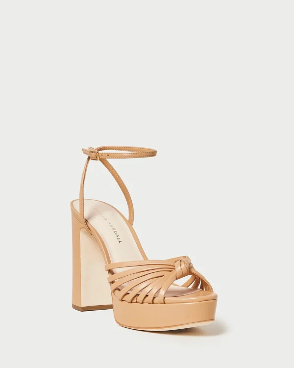 Fashion Rivka Knot Platform Sandal SOMETHING BLUE | FOR THE BRIDE
