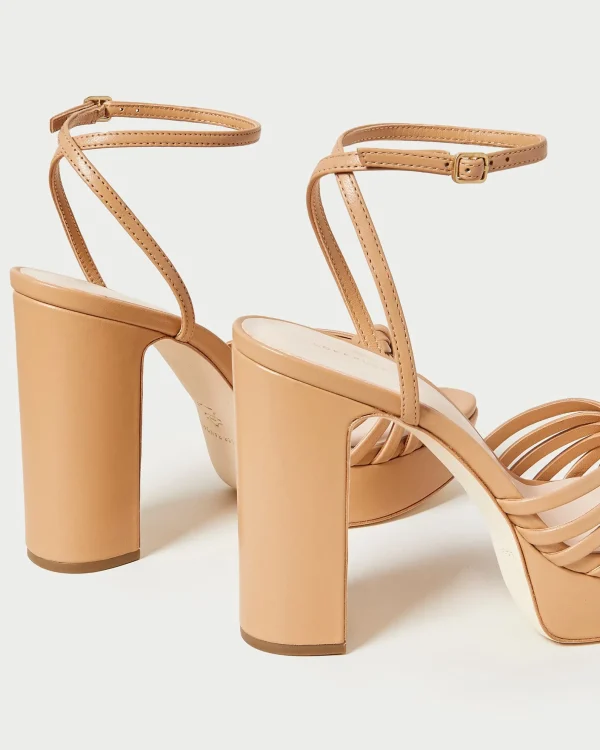 Fashion Rivka Knot Platform Sandal SOMETHING BLUE | FOR THE BRIDE
