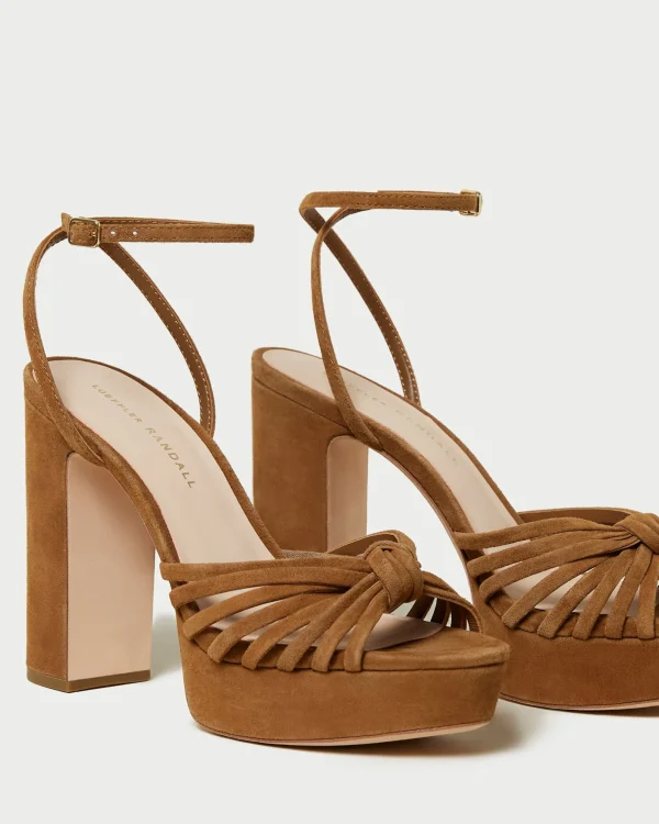 Fashion Rivka Knot Platform Sandal SOMETHING BLUE | FOR THE BRIDE