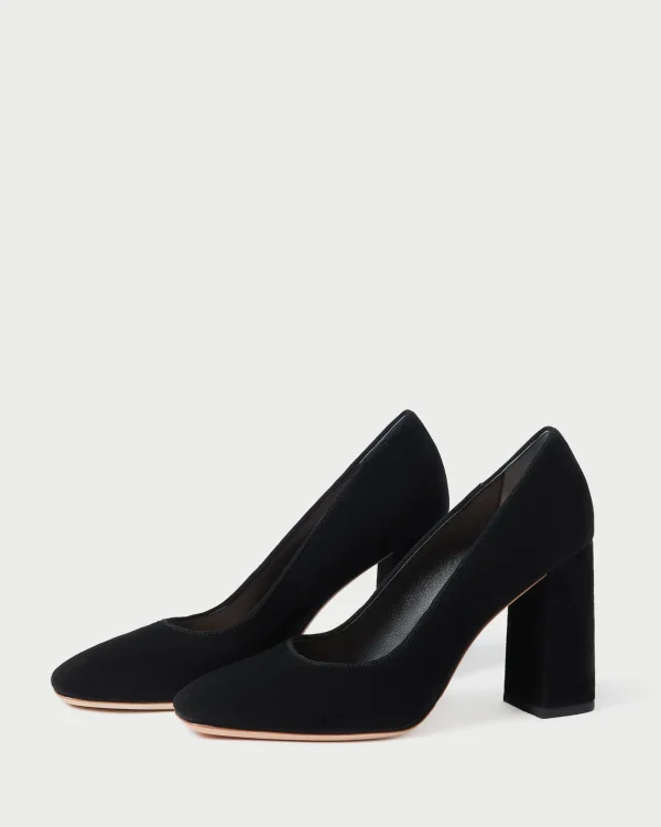 Cheap Rue Suede Heeled Pump Pumps & Mules