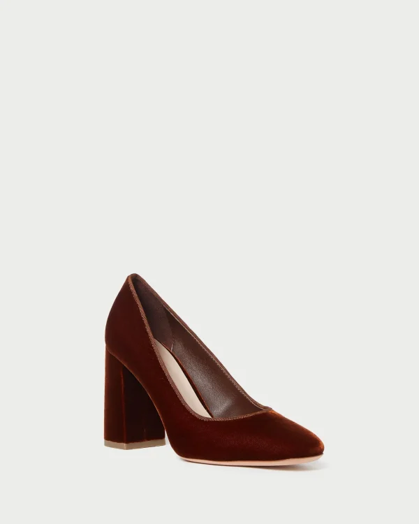 Cheap Rue Suede Heeled Pump Pumps & Mules