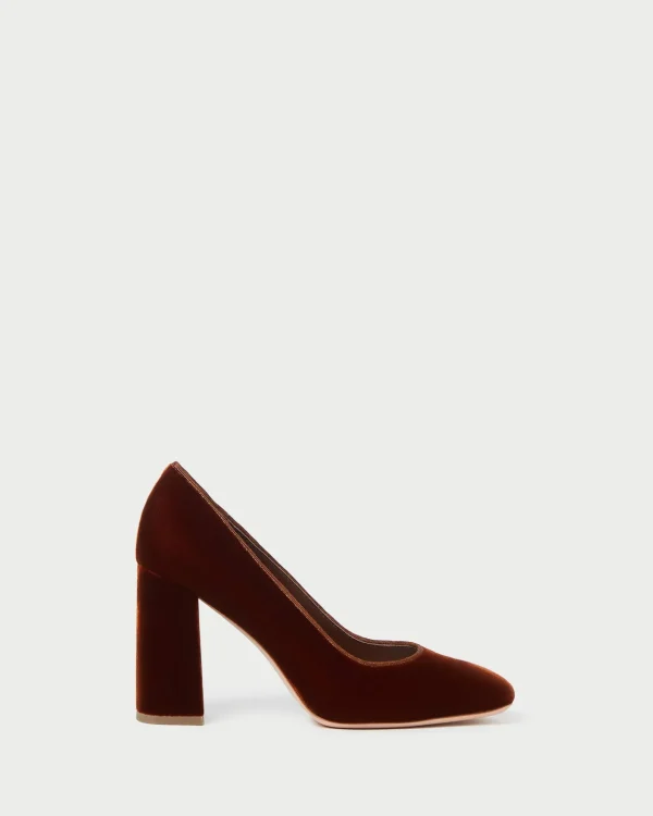 Cheap Rue Suede Heeled Pump Pumps & Mules