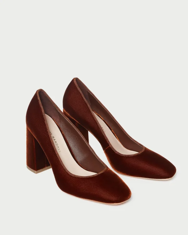 Cheap Rue Suede Heeled Pump Pumps & Mules