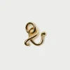 Discount Small Gold Letter "E" Charm Jewelry | Accessories