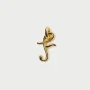 Hot Small Gold Letter "F" Charm Jewelry | Accessories
