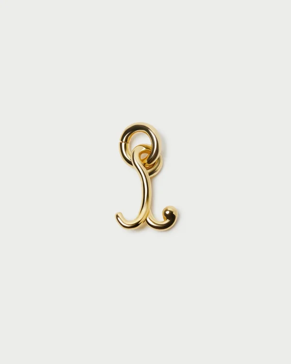 Store Small Gold Letter "I" Charm Jewelry | Accessories