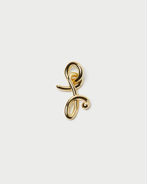 Shop Small Gold Letter "J" Charm Jewelry | Accessories