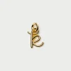 Online Small Gold Letter "K" Charm Jewelry | Accessories