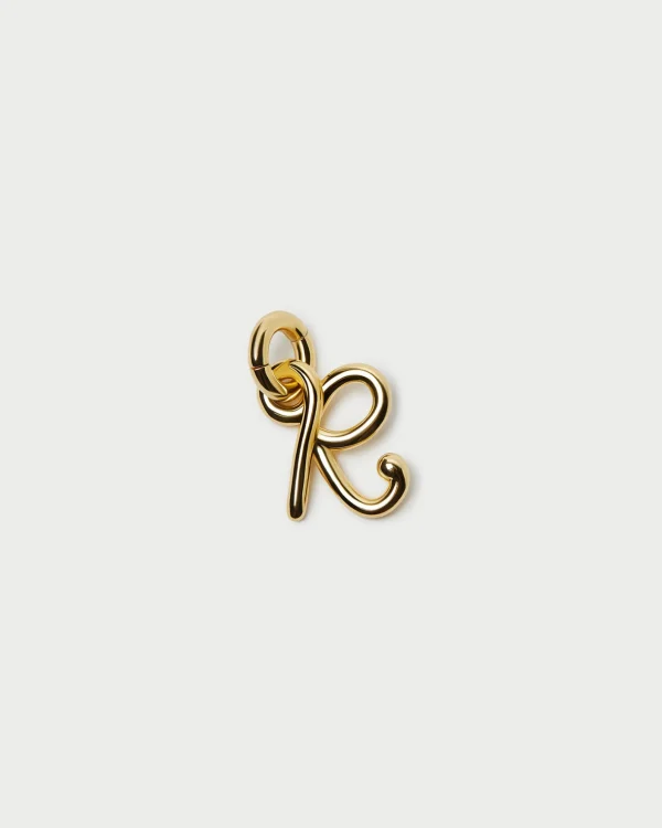 Clearance Small Gold Letter "P" Charm Jewelry | Accessories