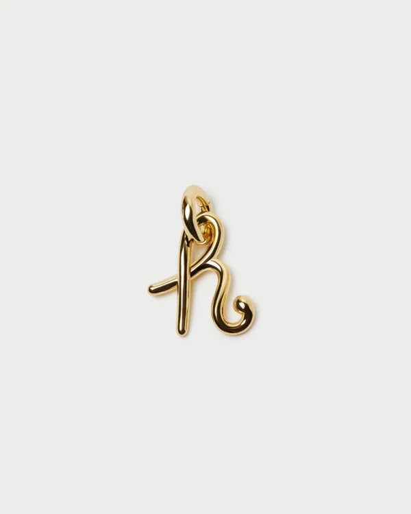 Clearance Small Gold Letter "P" Charm Jewelry | Accessories