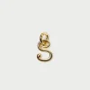 Discount Small Gold Letter "S" Charm Jewelry | Accessories
