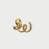 Sale Small Gold Letter "W" Charm Jewelry | Accessories
