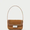 Best Sale Stefania Cacao Studded Baguette Bag Casual Staples | Vacation Shop