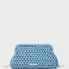 New Trudie Blue Crochet Frame Clutch FOR THE GUESTS | FOR THE BRIDE