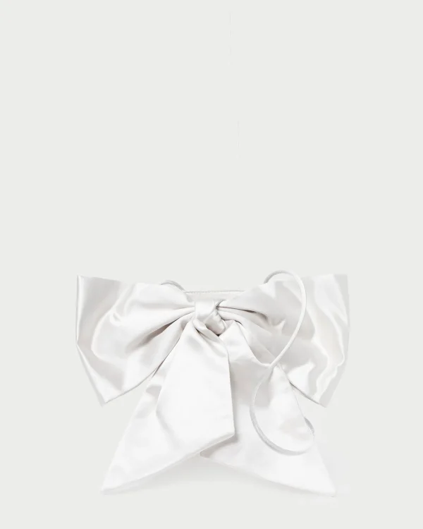 Fashion Violet Satin Bow Crossbody Jessie Loves