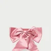 Hot Violet Satin Bow Crossbody Jessie Loves