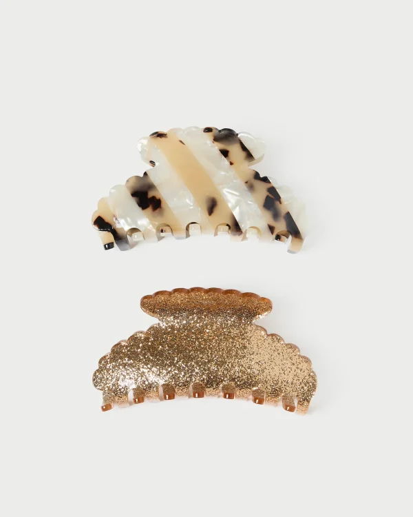 Hot Yuri Champagne/Tortoise Clip Set Accessories